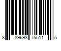 Barcode Image for UPC code 889698755115