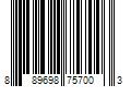 Barcode Image for UPC code 889698757003