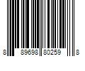 Barcode Image for UPC code 889698802598