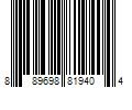 Barcode Image for UPC code 889698819404