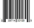 Barcode Image for UPC code 889714001899