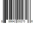 Barcode Image for UPC code 889842002706