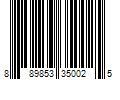 Barcode Image for UPC code 889853350025