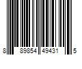 Barcode Image for UPC code 889854494315