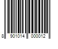 Barcode Image for UPC code 8901014000012