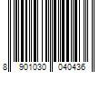 Barcode Image for UPC code 8901030040436