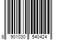 Barcode Image for UPC code 8901030540424