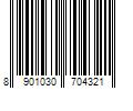 Barcode Image for UPC code 8901030704321