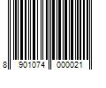 Barcode Image for UPC code 8901074000021