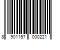 Barcode Image for UPC code 8901157000221