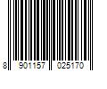 Barcode Image for UPC code 8901157025170