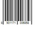 Barcode Image for UPC code 8901171006858