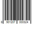 Barcode Image for UPC code 8901207000324