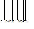 Barcode Image for UPC code 8901207035487. Product Name: Dabur Red Toothpaste - 500g | World s No.1 Ayurvedic Paste | Provides Germ Protection  Cavity Protection  Plaque Removal | Prevents Gum Bleeding  Yellow Teeth  Toothache  Bad Breath