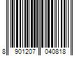 Barcode Image for UPC code 8901207040818