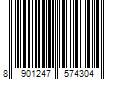 Barcode Image for UPC code 8901247574304