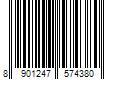 Barcode Image for UPC code 8901247574380