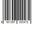 Barcode Image for UPC code 8901357000472