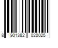 Barcode Image for UPC code 8901382020025