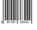 Barcode Image for UPC code 8901491363020