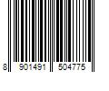 Barcode Image for UPC code 8901491504775