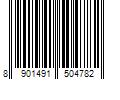 Barcode Image for UPC code 8901491504782