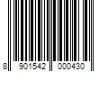 Barcode Image for UPC code 8901542000430