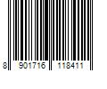 Barcode Image for UPC code 8901716118411