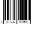 Barcode Image for UPC code 8901747000105