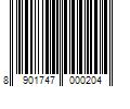 Barcode Image for UPC code 8901747000204