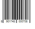 Barcode Image for UPC code 8901748000708