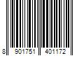 Barcode Image for UPC code 8901751401172