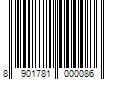 Barcode Image for UPC code 8901781000086