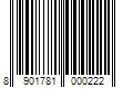 Barcode Image for UPC code 8901781000222