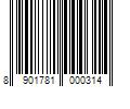 Barcode Image for UPC code 8901781000314