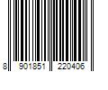 Barcode Image for UPC code 8901851220406