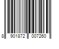 Barcode Image for UPC code 8901872007260