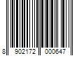 Barcode Image for UPC code 8902172000647