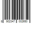 Barcode Image for UPC code 8902347002650