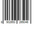 Barcode Image for UPC code 8902653265046