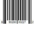 Barcode Image for UPC code 890280002272