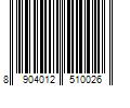 Barcode Image for UPC code 8904012510026