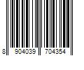 Barcode Image for UPC code 8904039704354