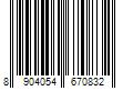 Barcode Image for UPC code 8904054670832