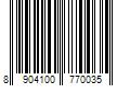 Barcode Image for UPC code 8904100770035