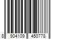 Barcode Image for UPC code 8904109450778