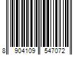 Barcode Image for UPC code 8904109547072