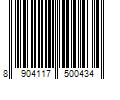 Barcode Image for UPC code 8904117500434