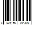 Barcode Image for UPC code 8904155704399