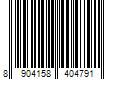 Barcode Image for UPC code 8904158404791